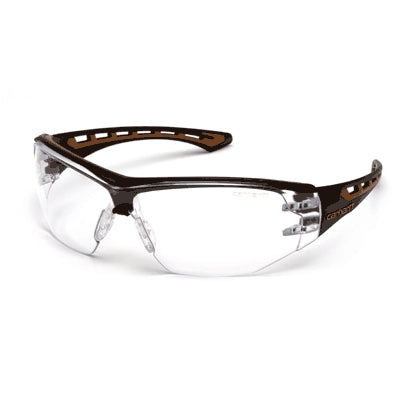 Pyramex Safety Products CHB810ST | Carhartt Easley Safety Glasses Clear Frame, Clear Anti-Fog Lens