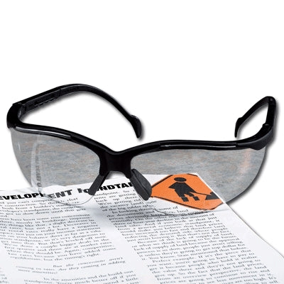 Pyramex Safety Products SB1810R25 | Venture II Readers Safety Glasses Black Frame, 2.5 Diopter Clear Lens