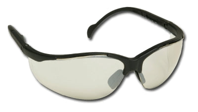 Pyramex Safety Products SB1880S | Venture II Safety Glasses Black Frame, Indoor/Outdoor Clear Lens