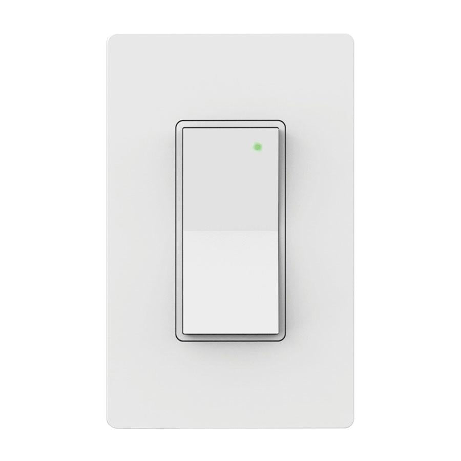 Qolsys Inc IQSWH-PG | PowerG In-Wall Switch, White, 120 VAC, 60Hz