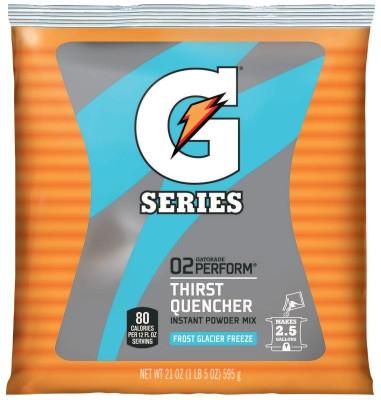 Quaker Oats Co 33677 | Gatorade Powder Pack, Glacier Freeze, 2.5 Gallon Yield, 32 Packs