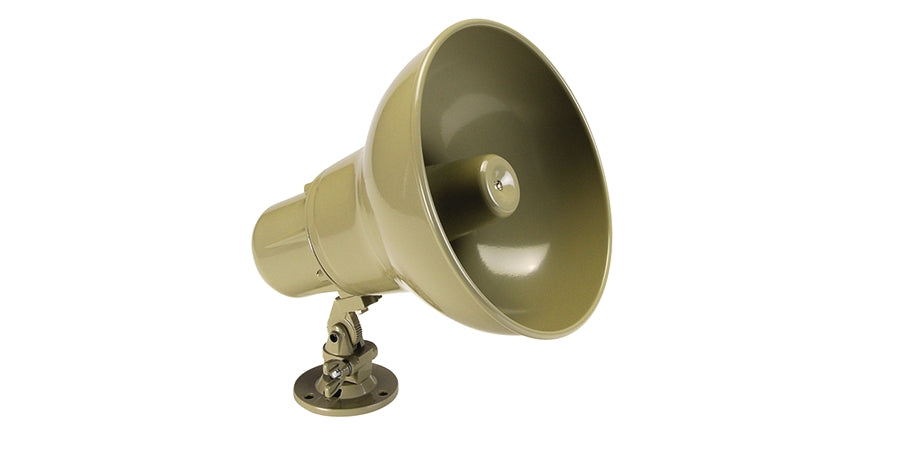 Quam Nichols Company QH16T | Horn, 16W, Indoor, Outdoor, Tan, 25 to 70V