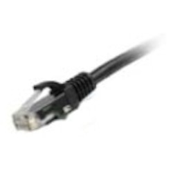 Quiktron 560-135-003 | Non-Booted Patch Cord Cat 5e, 3 ft., Black