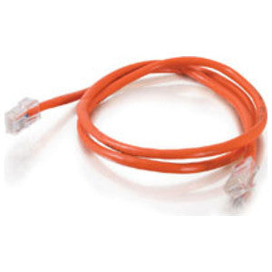 Quiktron 560-140-005 | Copper Patch Cables,  5 ft., Orange, Cat 5e