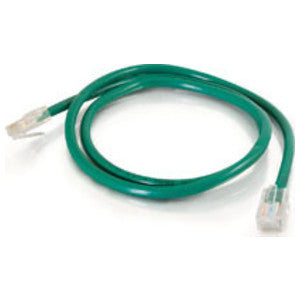 Quiktron 566-120-002 | Copper Patch Cables, 2 ft., Green, RJ-45 Male to Male, Cat 6