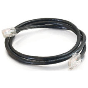 Quiktron 566-135-014 | Copper Patch Cables, 14 ft., Black, RJ-45 Male to Male, Cat 6
