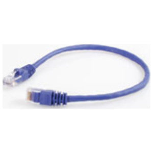 Quiktron 566-145-003 | Value Series Category 6 Non-Booted Patch Cord, 3 ft., Purple