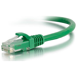 Quiktron 570-120-025 | Value Series Cat 5e Booted Patch Cord, 25 ft., Green