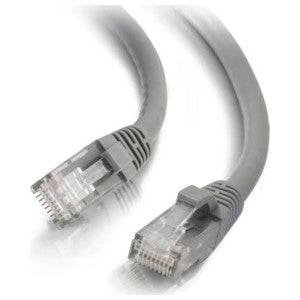 Quiktron 576-100-006 | Q-Series Patch Cords, CAT6, Booted, Gray, 6 ft.
