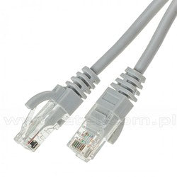 Quiktron 576-100-010 | Value Series Cat 6 Booted Patch Cord, 10 ft., Gray