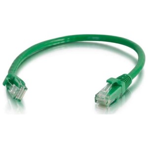 Quiktron 576-120-007 | Value Series Cat 6 Booted Patch Cord, 7 ft., Green
