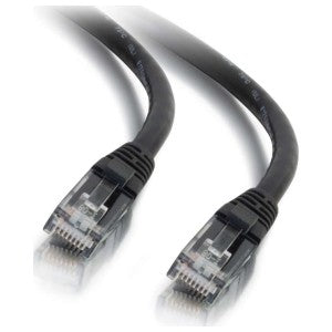 Quiktron 576-A35-003 | Value Series Cat 6A, 26 AWG UTP, Stranded, Copper Patch Cord 3 ft., Black
