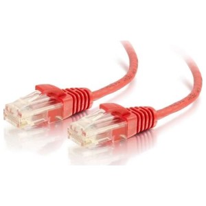 Quiktron 576-RD30-005 | Copper Patch Cables, 5 ft., Red, Cat 6