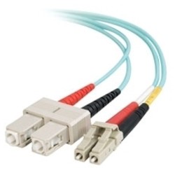 Quiktron 852-L42-009 | Value Series Fiber Jumper Cable LC to SC, 3M
