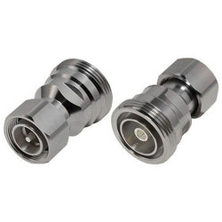 R F Industries Ltd RFD-1688-4 | Coaxial Adapter, Low Pim, 4.3-10 Male To 7-16 Din Female, Whiter Bronze Body Plating, Silver Contact Plating