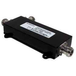 R F Industries Ltd RFDC-10DBC-NF | Directional Coupler, Low Pim, 10 Db, 698 To 2700 Mhz Frequency, Less Than Or Equal To -155 Dbc, Ip67, Black