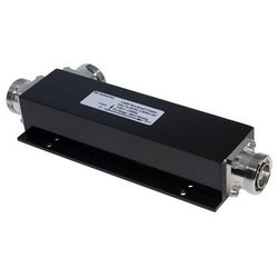 R F Industries Ltd RFDC-4.8DBA-DF | Directional Coupler, Low Pim, 4.8 Db, 380 To 2700 Mhz Frequency, Less Than Or Equal To -155 Dbc, Ip67, Black