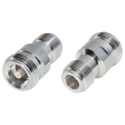 R F Industries Ltd RFN-1047-4 | Coaxial Adapter, Low Pim, 4.1-9.5 Din Female To N Female, Straight, 7.5 Ghz Frequency, Whiter Bronze Body Plating