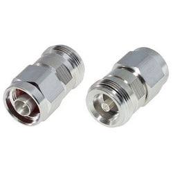 R F Industries Ltd RFN-1048-4 | Coaxial Adapter, Low Pim, 4.1-9.5 Din Female To N Male, Straight, 7.5 Ghz Frequency, Whiter Bronze Body Plating