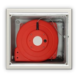 RBtec Inc RB-SLIDINGKIT | Sliding Gate Ironclad Kit Retractable, Non Sensitive, Cord Reel, 10M / 30ft, Weatherproof Enclosure, 2 Junction Boxes