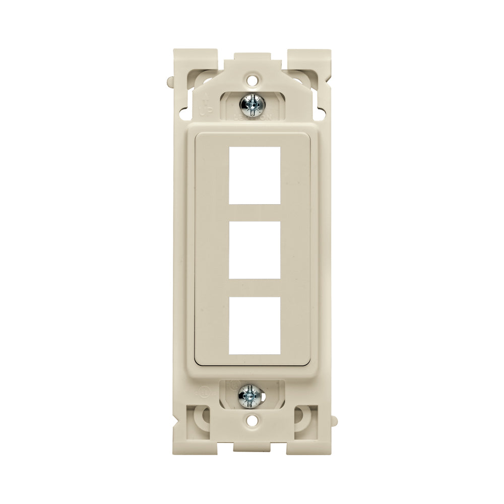 Leviton RE640-NS3 | 3-Port Renu Insert, Navajo Sand