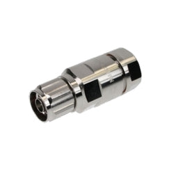 RFS Technologies Inc NM-LCF12-D01 | Type N Male Connector for 1/2" Coaxial Cable, OMNI FIT Premium, Straight, Polymer Claw & Compression Sealing