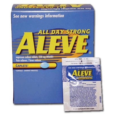 RJ General Corporation 29710 | Aleve Industrial Pack, 50 Caplets