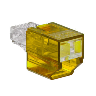 Leviton SRJPB-Y | Port Blocker, Secure RJ, Yellow color transparent