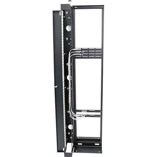 Middle Atlantic RLA19-1251B  | RLA Series Rack, RLA19-1251B, 15" D X 96 1/4" H, Black Finish