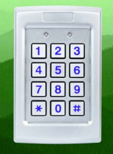 Rosslare Security Products AC-Q41SB - CONTROLLER - ANTI-VANDAL SLIM BACKLIT PIN