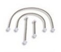 Rutherford Controls Internatio 9507-12S | Current Transfer 12" Flex Loop4C 22Awg Or 2C 18Awg Nickel Plated Brass-Silver