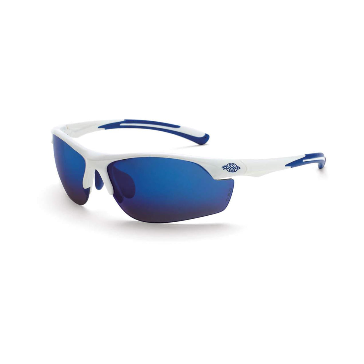Radians 16278 | Protective Eyewear, White, Blue Mirror