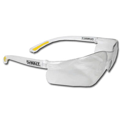 Radians DPG52-1D | DeWalt Contractor Pro Safety Glasses Yellow Frame, Clear Lens