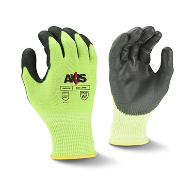 Radians RWG558XL | RWG558 Axis Cut-Resistant Glove Polyurethane Coated, Lime, X-Large