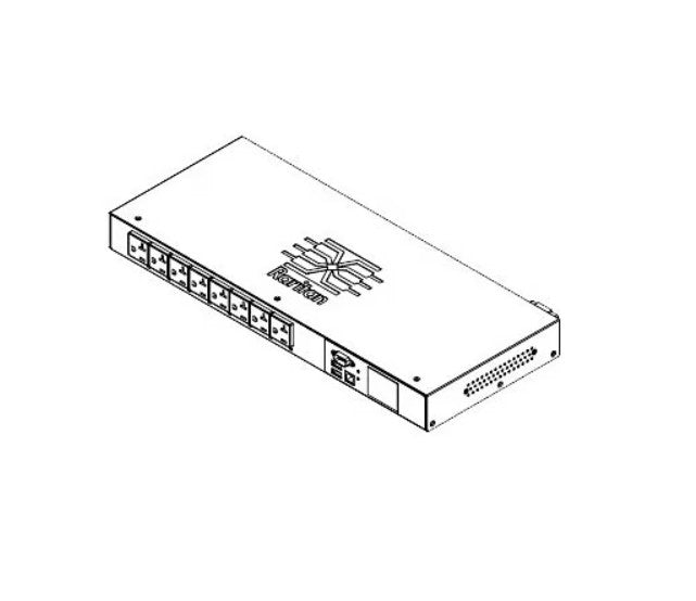 Raritan PX3-5147R | Monitored PDU, 16 A, 8 Outlets, 120–240 VAC, ±1% Accuracy, LCD