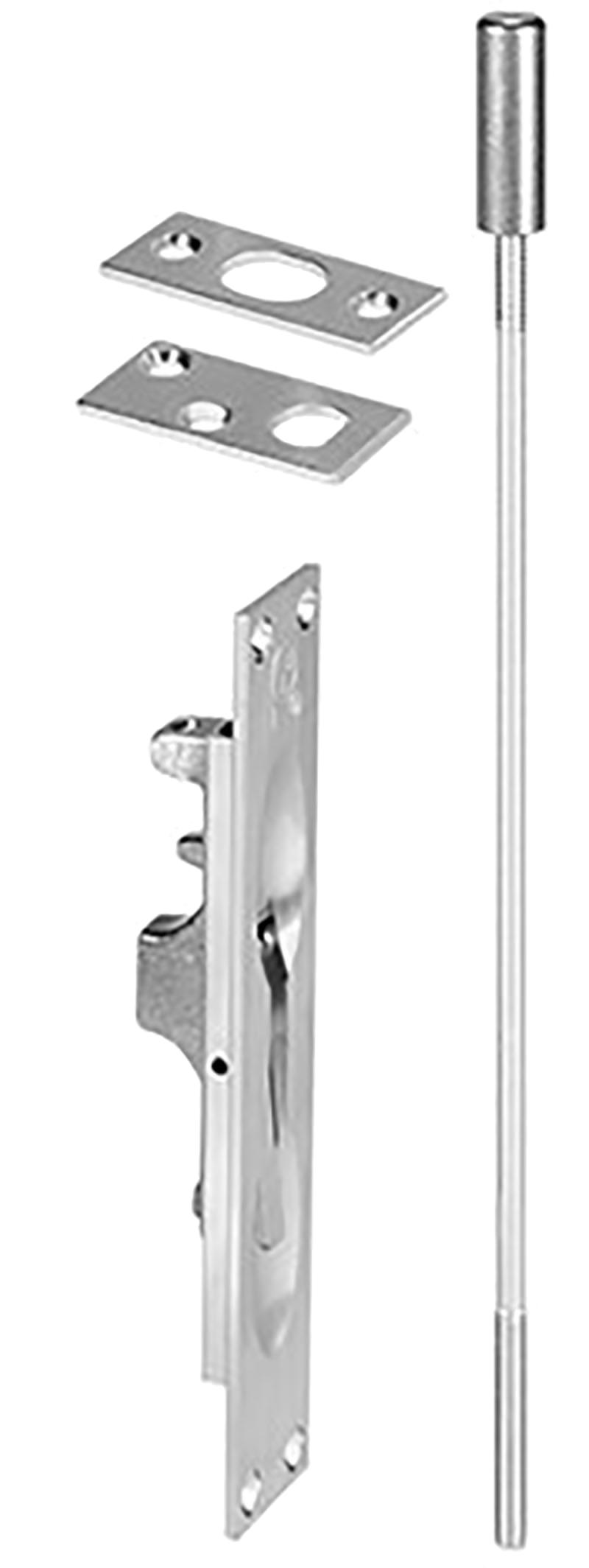 Rockwood Manufacturing 550 US26D | Flush Bolt, Lever Extension, US26D Satin Chrome, Brass