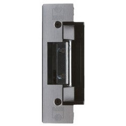 Rofu International Corp 1702-07G US28 | Electric Strike Standard Duty Fail Secure 24 Volt AC/DC, 1000 Lb Tamper Strength 1-1/4" x 4-7/8" Faceplate, 1.5" Depth Strike, Aluminum, with Adjustable Keeper