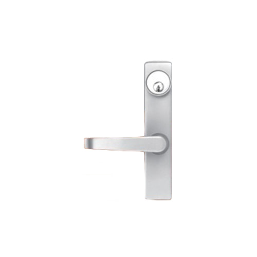 Rutherford Controls 08-EL X 28 | Electrified Lever Trim Aluminum Finish