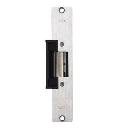 Rutherford Controls 4108-01 X 32D | Commercial Duty Electric Strike for ANSI Centerline Latch Entry in Brushed Stainless Steel