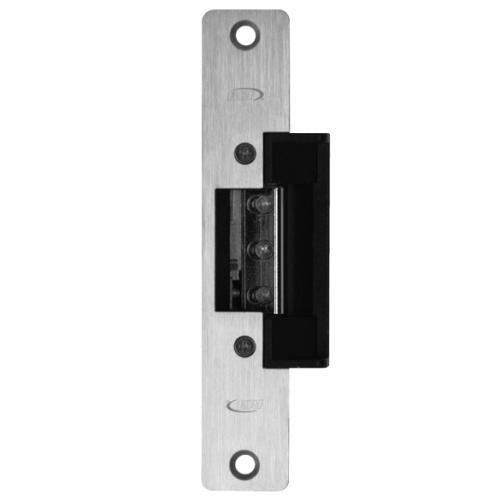 Rutherford Controls 7107-08D X 32D | Adjustable Electric Strike for Centerline Latch Entry in Brushed Stainless Steel