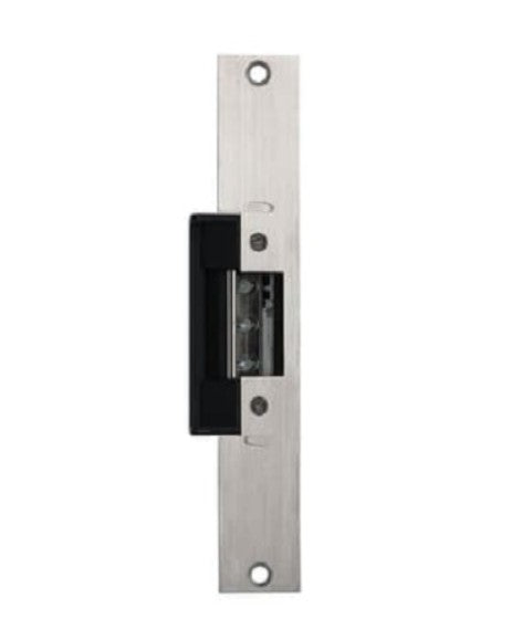 Rutherford Controls 7119-08D X 32D | Adjustable Electric Strike for Centerline Latch Entry in Brushed Stainless Steel