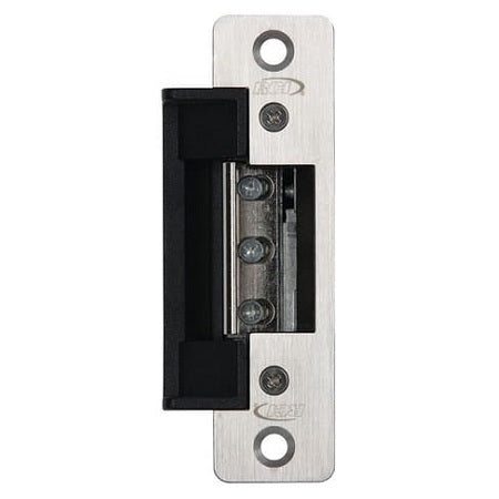 Rutherford Controls 7304-06 X 32D | Electric Strike, 4-7/8" Round Corner Faceplate, for 3/4" Projection Latches, 12 VDC