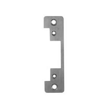 Rutherford Controls B4705-32D | Faceplate Only, 1-1/8" x 5-7/8", Round Corners, for 4 and 7 Series Electric Strikes