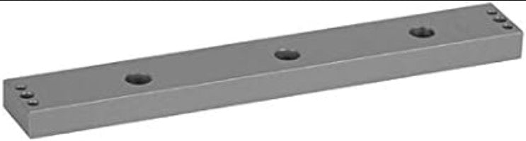 Rutherford Controls SP721 X 28 | Spacer for 8372, 3/8" x 1" x 18-3/4", Brushed Aluminum