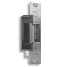 Rutherford Controls 4108-05 X 32D | Electric Strike, 7-15/16" Round Corner Faceplate, For 3/4" Projection Latches, 12 VAC/DC