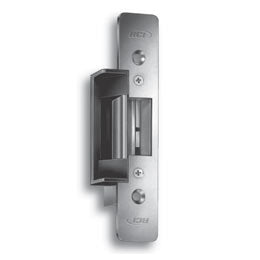 Rutherford Controls 4307-06 X 32D | Electric Strike, 6-7/8" Round Corner Faceplate, For 3/4" Projection Latches, Satin Stainless Steel