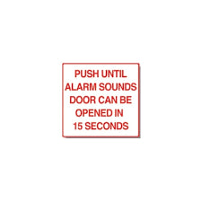 Rutherford Controls BC1MF | French Mylar Push Until Alarm Sounds 15 Secs