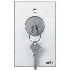 Rutherford Controls 960-MO X 28 | Pushbutton Keyswitch, Tamper-Resistant, Momentary, SPDT, No-Nc, 3 Ampere At 125 Volt DC, 1 Ampere At 250 Volt DC