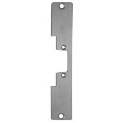 Rutherford Controls B6-08-32D | Electric Strike Faceplate, Modular, Radius Corner, Aluminum/Wood Frame