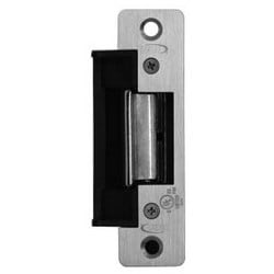Rutherford Controls F4104-08 X 32D | Electric Strike, Fail Secure, Fire Rated, Surface Mount, Ansi Radius Corner, Brushed Stainless Steel